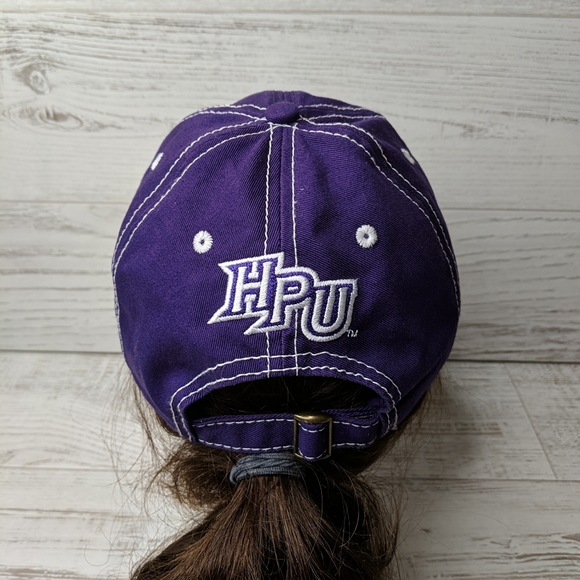 High Point University Panthers Purple Cap Hat HPU - Picture 4 of 7